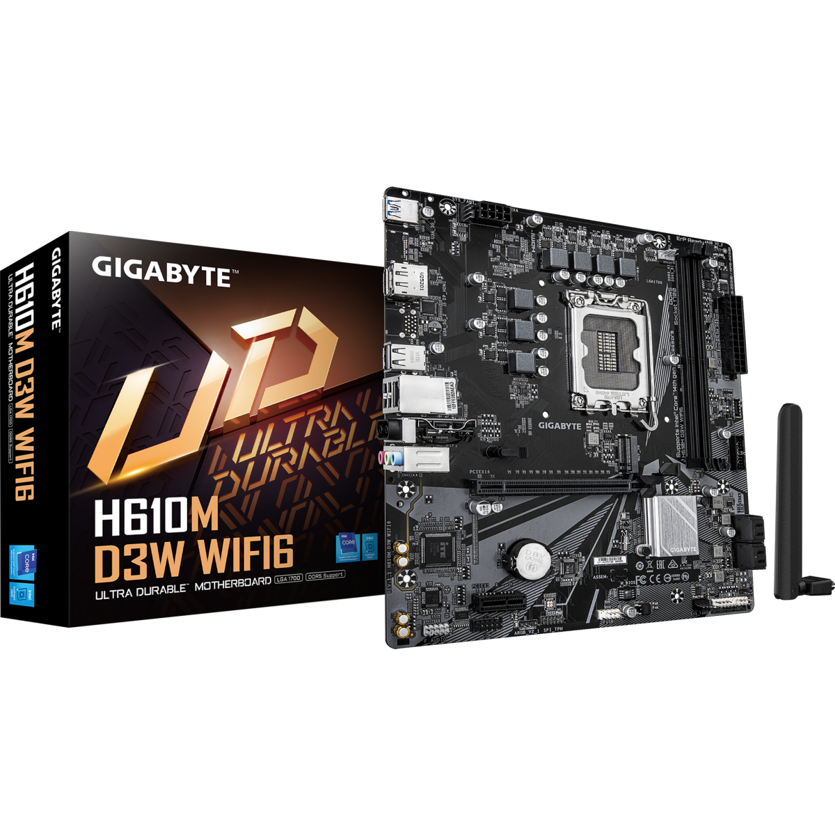 Carte mère Gigabyte H610M D3W WIFI6 - photo 4