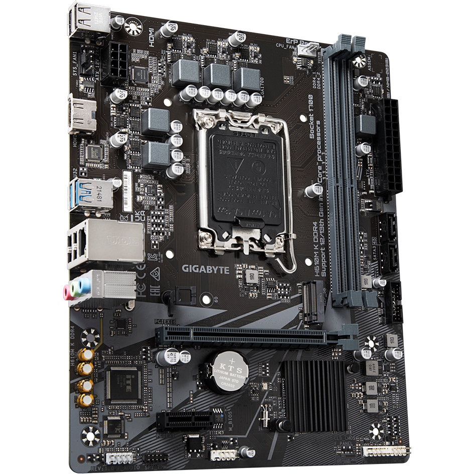 Carte mère Gigabyte H610M K DDR4 - photo 2