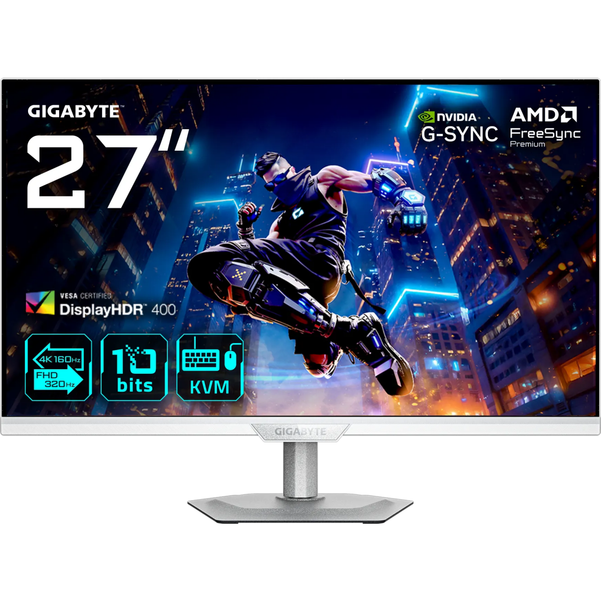 Moniteur Gigabyte 27" M27UP ICE