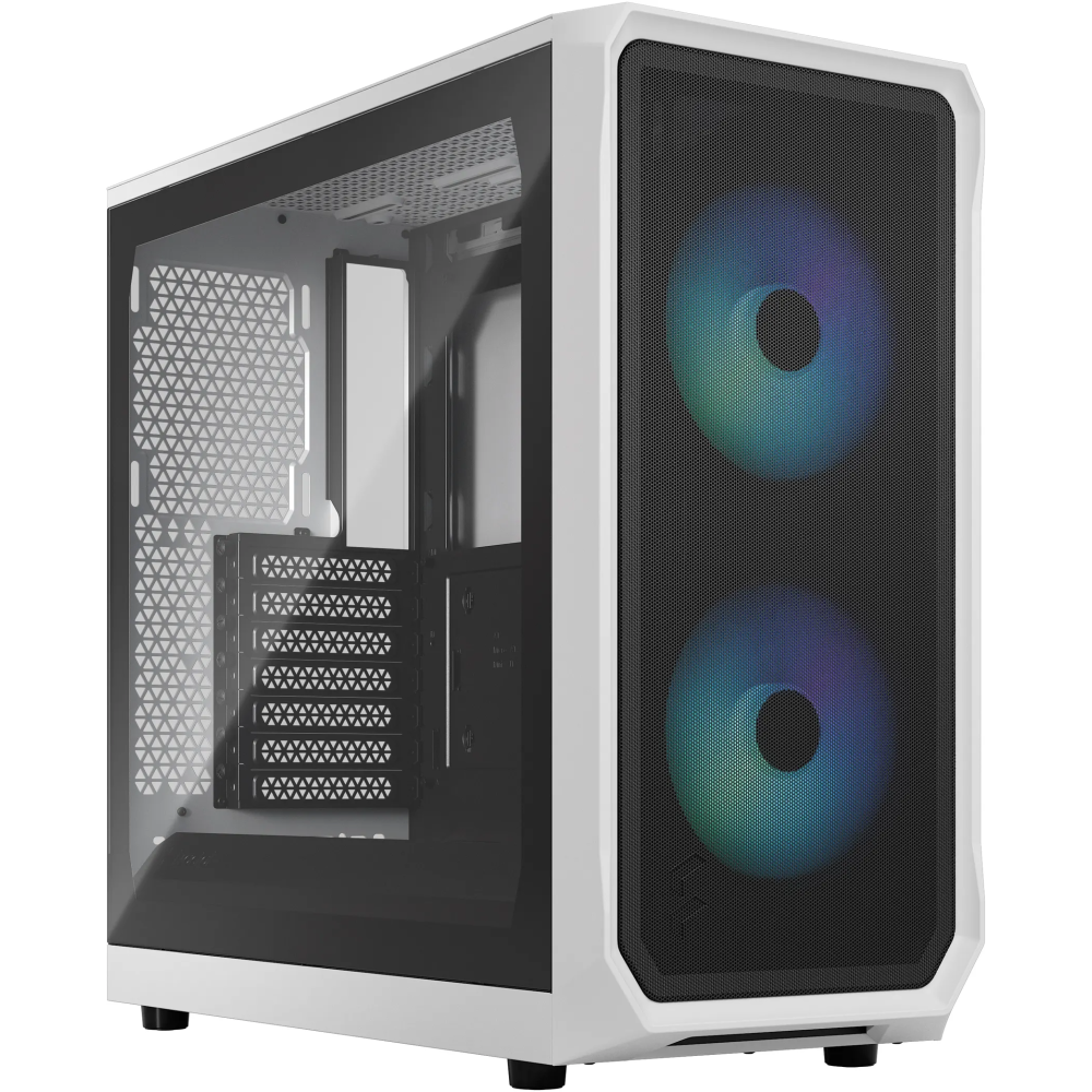 Boîtier Fractal Design Focus 2 RGB White TG Clear Tint - FD-C-FOC2A-04