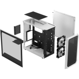 Boîtier Fractal Design Focus 2 RGB White TG Clear Tint (FD-C-FOC2A-04)