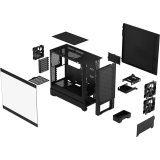 Boîtier Fractal Design Pop Air Black TG Clear Tint (FD-C-POA1A-02)