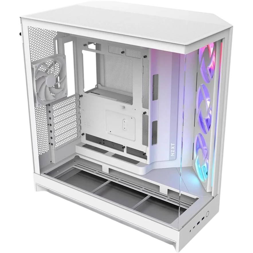 Boîtier NZXT H9 Flow RGB White - CM-H92FW-R1 - photo 2