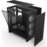 Boîtier NZXT H5 Flow RGB Black (CC-H52FB-R1)