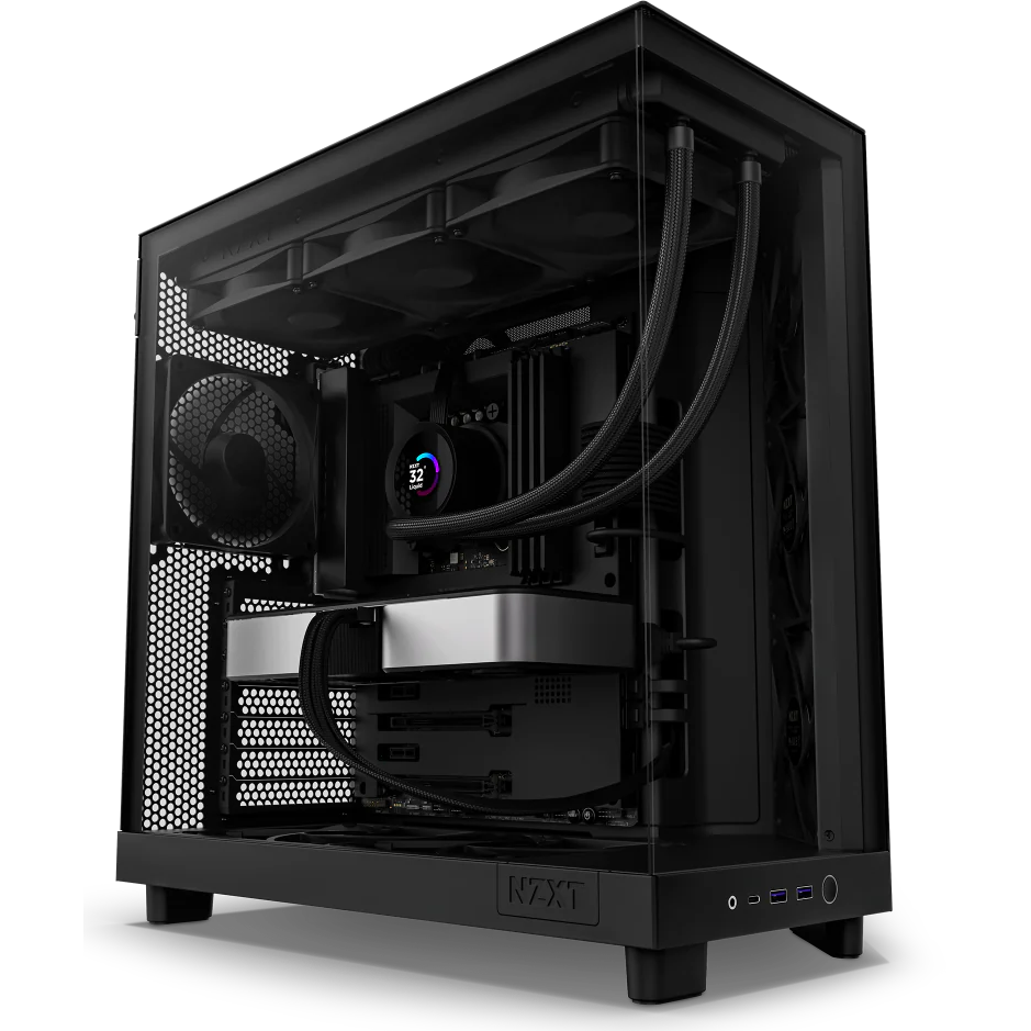 Boîtier NZXT H6 Flow Black - CC-H61FB-01