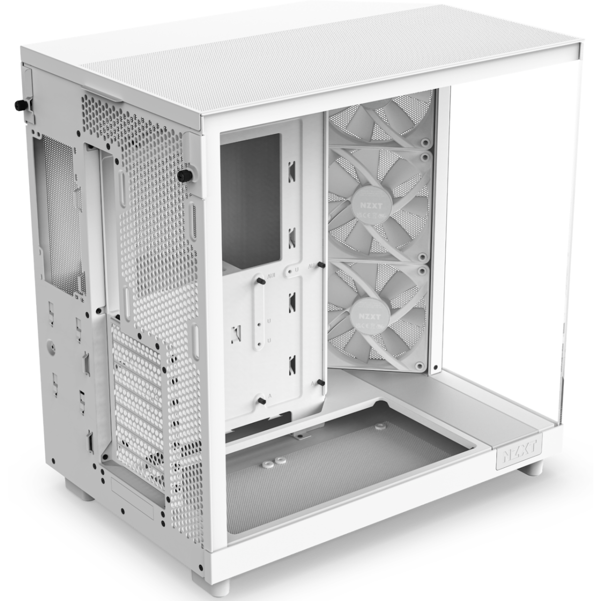 Boîtier NZXT H6 Flow RGB White - CC-H61FW-R1 - photo 4