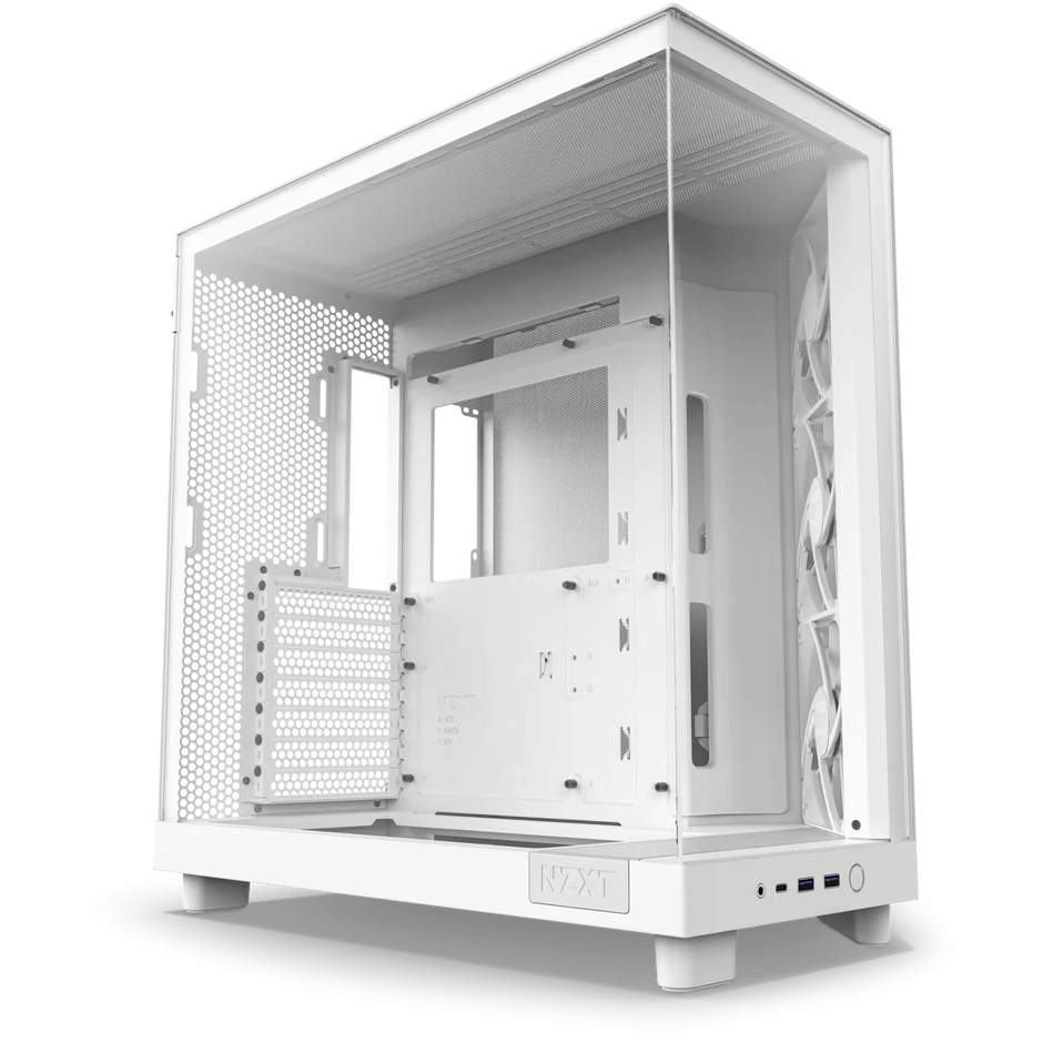 Boîtier NZXT H6 Flow White - CC-H61FW-01 - photo 2