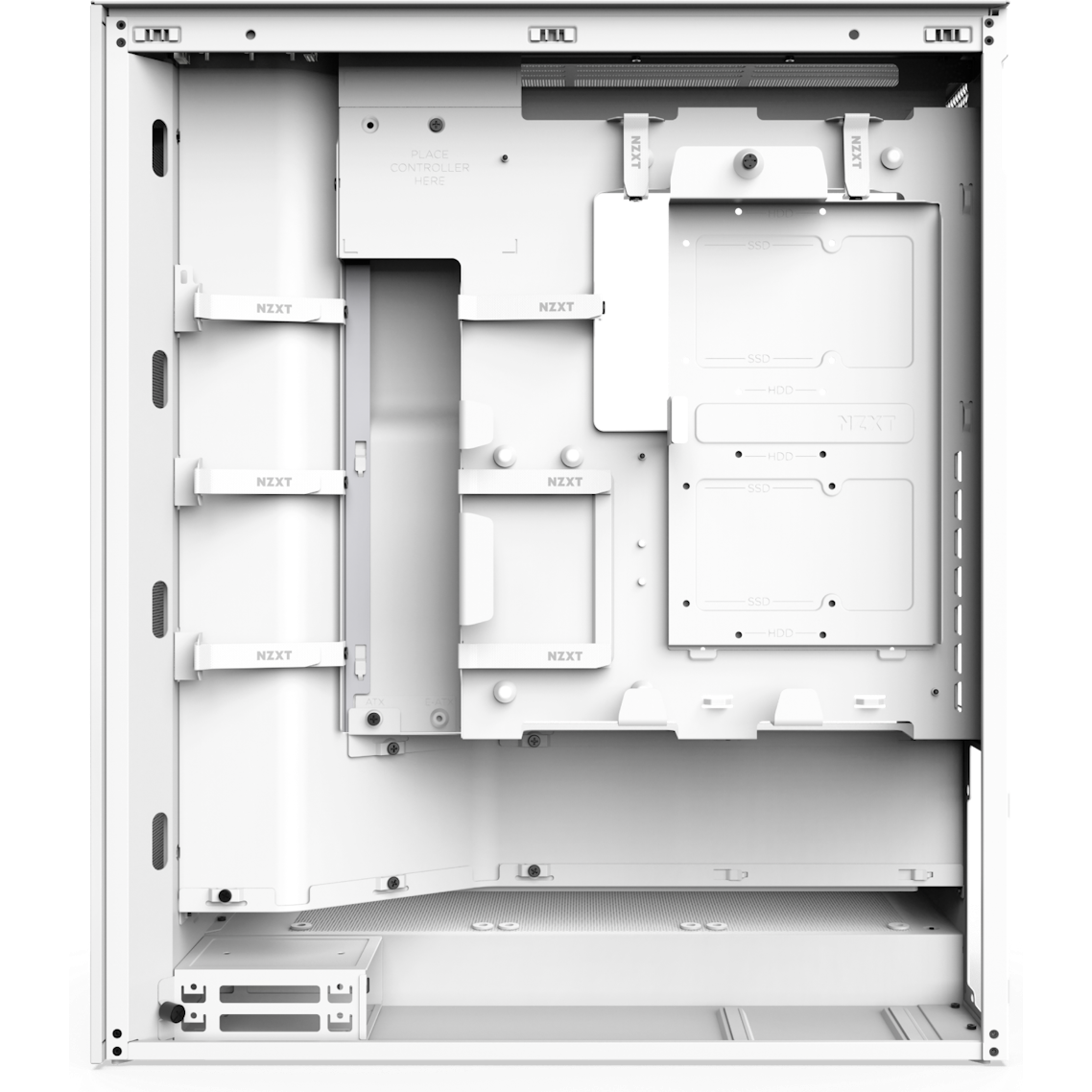 Boîtier NZXT H7 Flow RGB White - CM-H72FW-R1 - photo 5