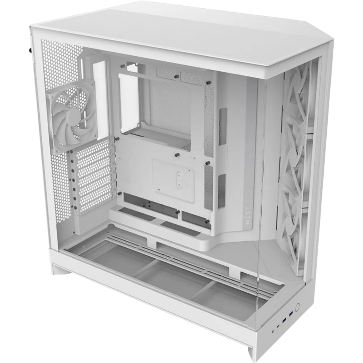 Boîtier NZXT H9 Flow RGB+ White - CM-H92FW-P1 - photo 2