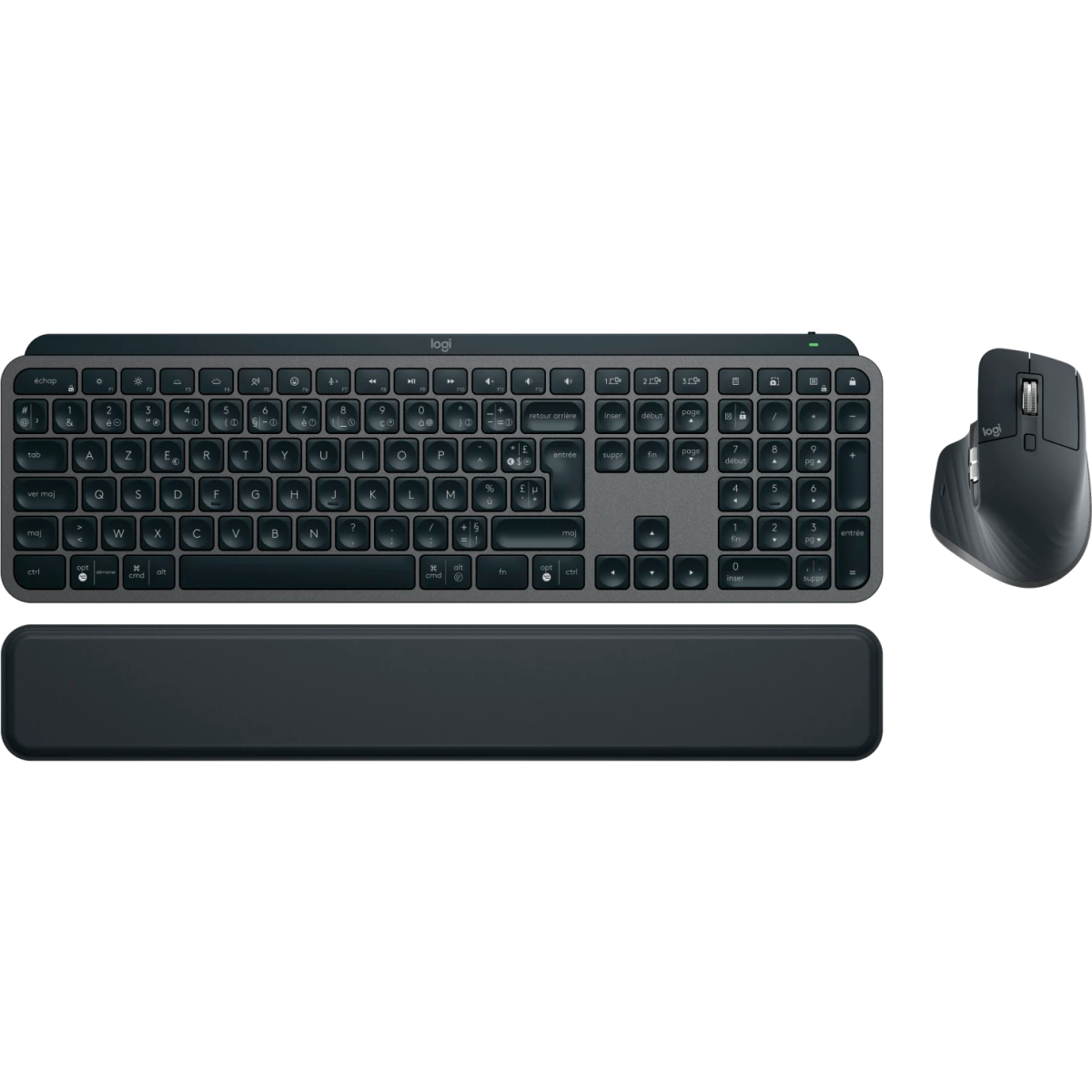 Clavier + souris Logitech MX Keys S Combo Graphite - 920-010927