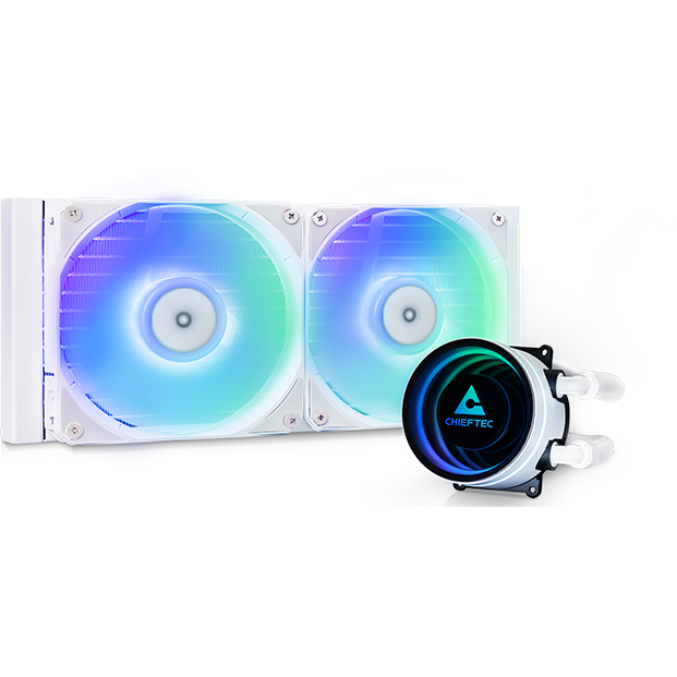 Système de refroidissement liquide Chieftec Iceberg 240 White - CLC-240-RGB-W - photo 2