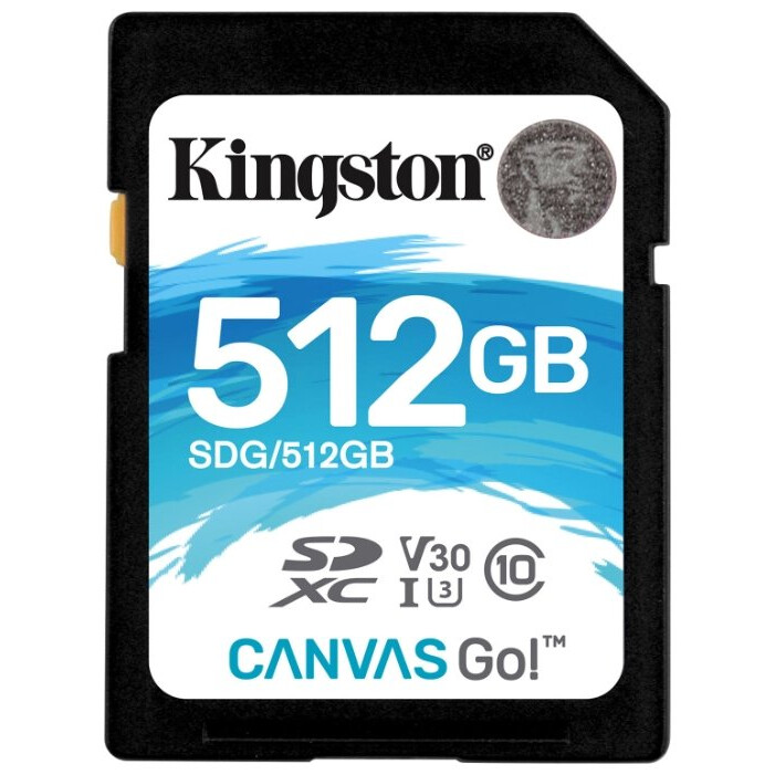 Carte mémoire 512GB SD Kingston (SDG/512GB)