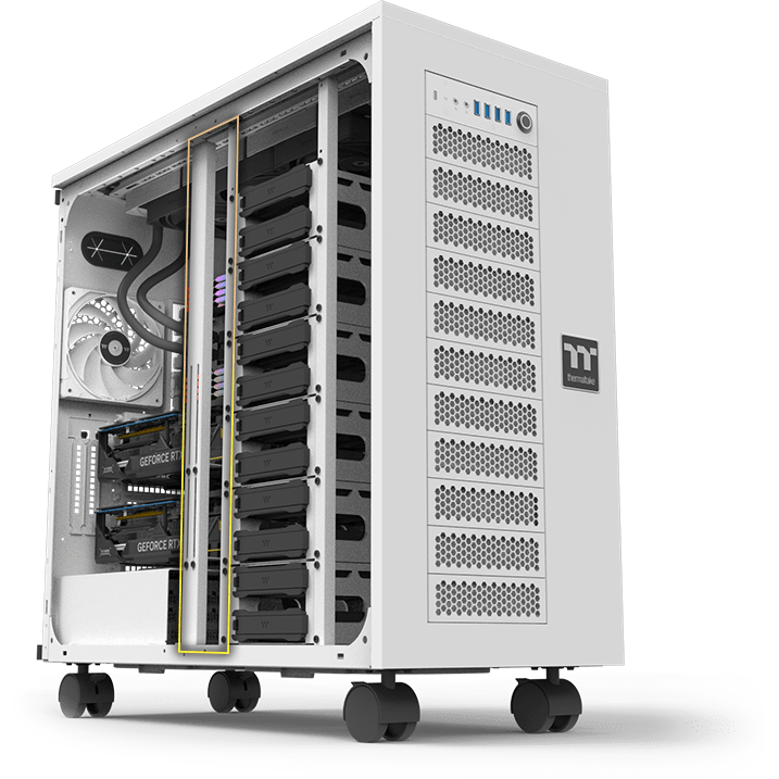 Boîtier Thermaltake AX700 White (CA-11B-00F6NN-00) - photo 9