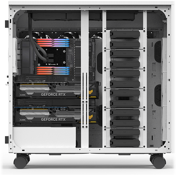Boîtier Thermaltake AX700 TG Snow (CA-11B-00F6WN-00) - photo 10