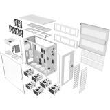 Boîtier Thermaltake AX700 TG Snow (CA-11B-00F6WN-00)