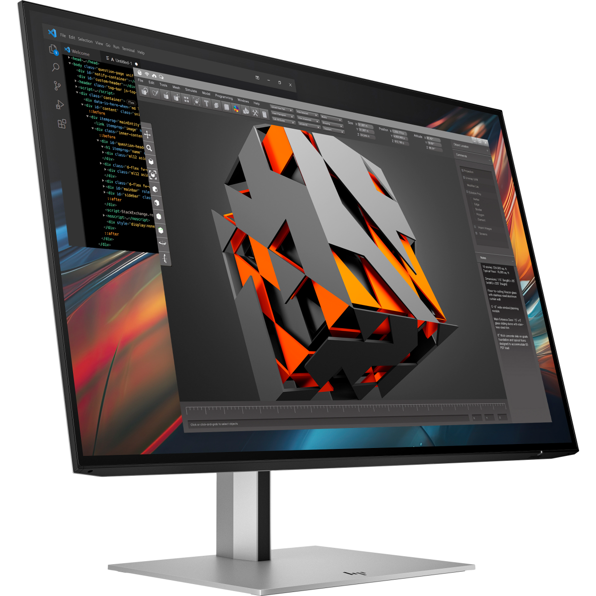 Moniteur HP 24" 724pu Series 7 Pro (8Y2F7AA) - photo 6