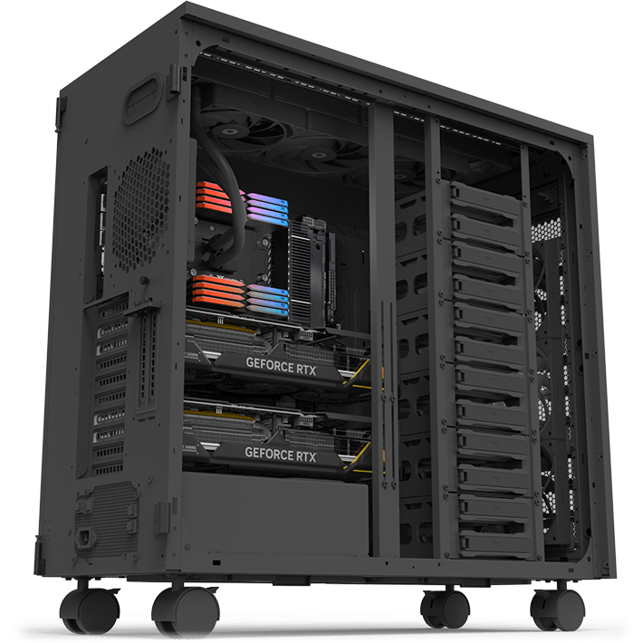 Boîtier Thermaltake AX700 TG Black (CA-11B-00F1WN-00) - photo 7