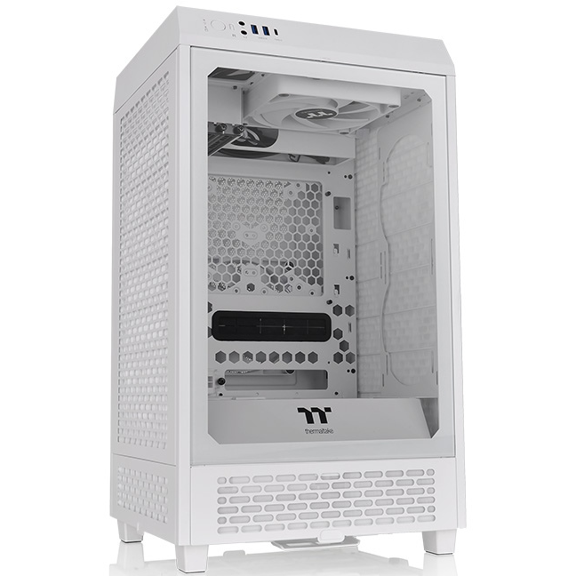 Boîtier Thermaltake The Tower 200 White (CA-1X9-00S6WN-00)