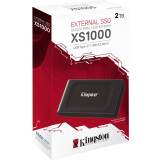 Stockage externe SSD 2TB Kingston XS1000 (SXS1000/2000G)