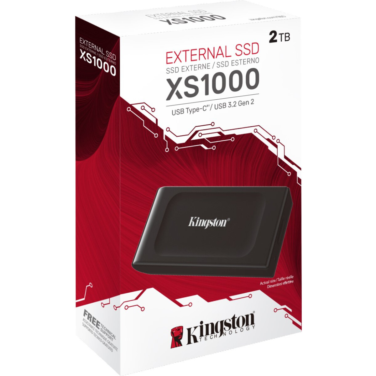 Stockage externe SSD 2TB Kingston XS1000 (SXS1000/2000G) - photo 2