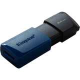 clé USB 64GB Kingston DataTraveler Exodia M Black/Blue (DTXM/64GB-2P) (2 Pcs)