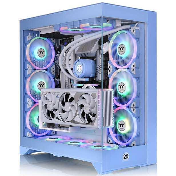 Boîtier Thermaltake CTE E600 MX Hydrangea Blue (CA-1Y3-00MFWN-00) - photo 2