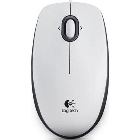 souris Logitech B100 White (910-003360)