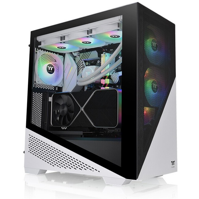 Boîtier Thermaltake Divider 370 TG ARGB White (CA-1S4-00M6WN-00)