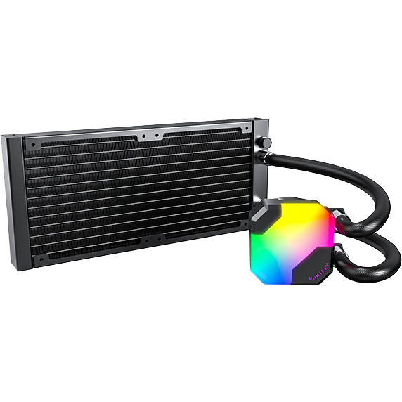 Système de refroidissement liquide MONTECH HyperFlow ARGB 240 Black - photo 3