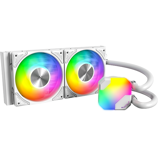 Système de refroidissement liquide MONTECH HyperFlow ARGB 240 White