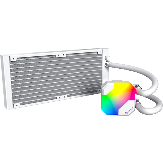 Système de refroidissement liquide MONTECH HyperFlow ARGB 240 White - photo 3