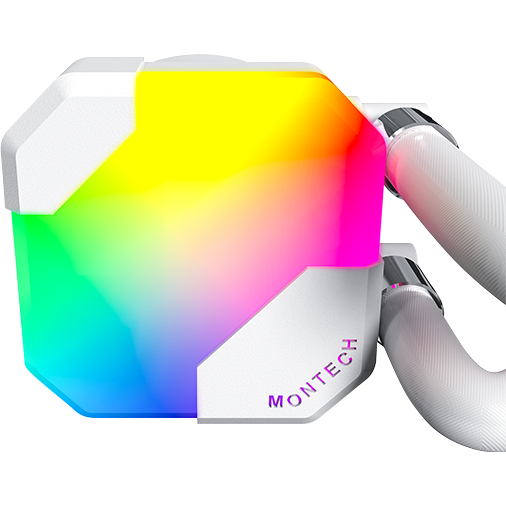 Système de refroidissement liquide MONTECH HyperFlow ARGB 240 White - photo 5