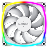 Ventilateur pour boîtier MONTECH AX120 PWM WHITE