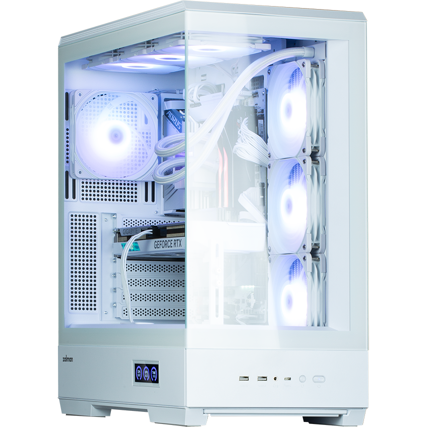 Boîtier Zalman P50 DS White - photo 2