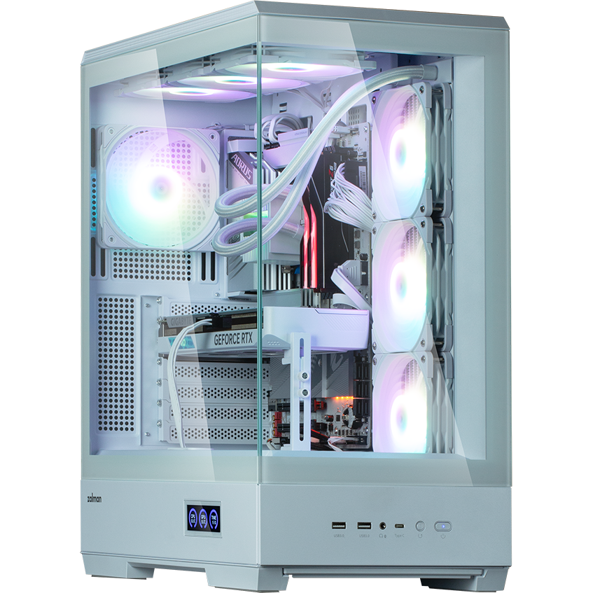 Boîtier Zalman P50 DS White - photo 10