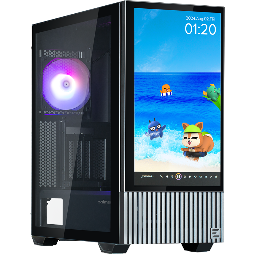 Boîtier Zalman Z10 DS Black