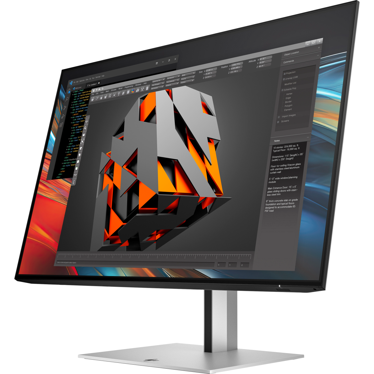 Moniteur HP 27" 724pn Series 7 Pro (8X534AA) - photo 5