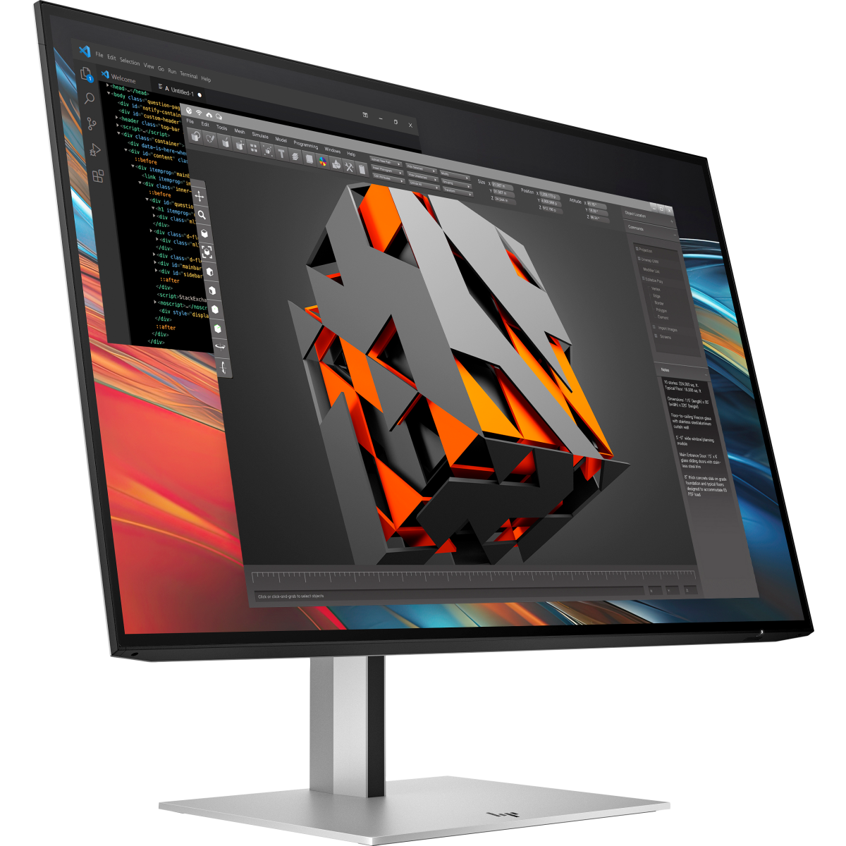 Moniteur HP 27" 724pn Series 7 Pro (8X534AA) - photo 6