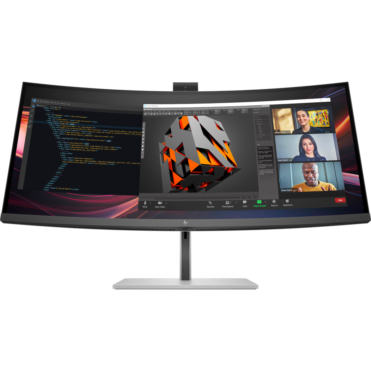 Moniteur HP 34" 734pm Series 7 Pro (8K157UT) - photo 4