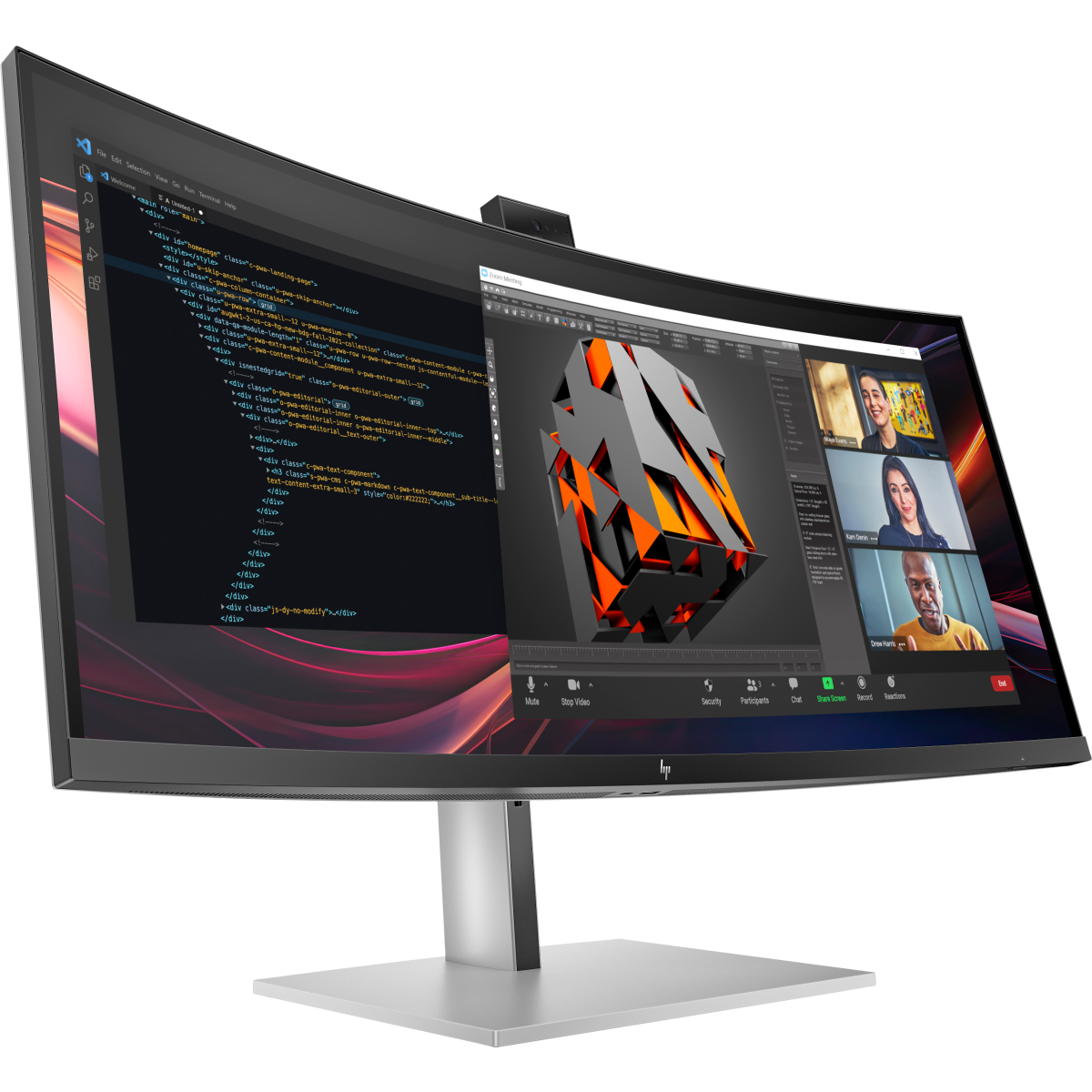 Moniteur HP 34" 734pm Series 7 Pro (8K157UT) - photo 6