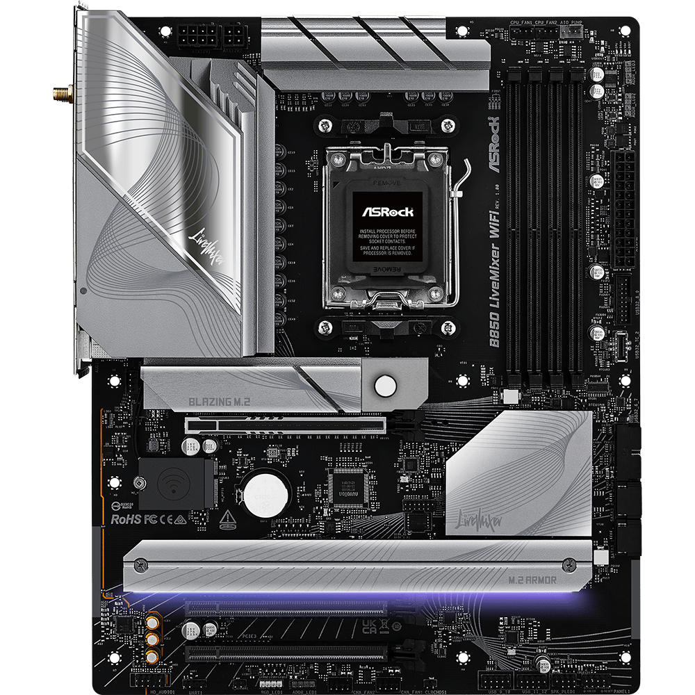 Carte mère ASRock B850 LiveMixer WiFi