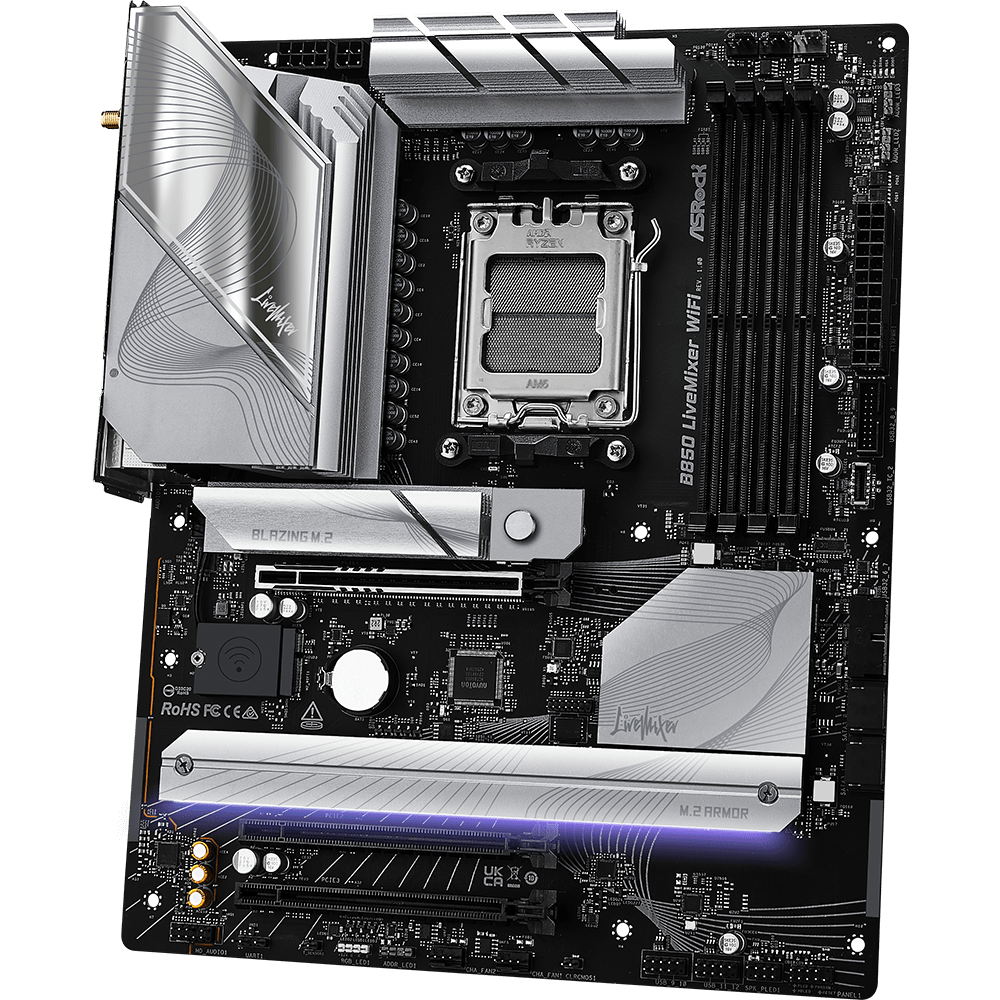 Carte mère ASRock B850 LiveMixer WiFi - photo 3