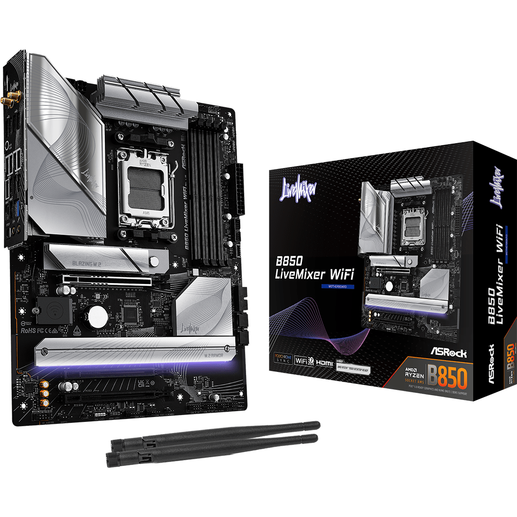 Carte mère ASRock B850 LiveMixer WiFi - photo 5