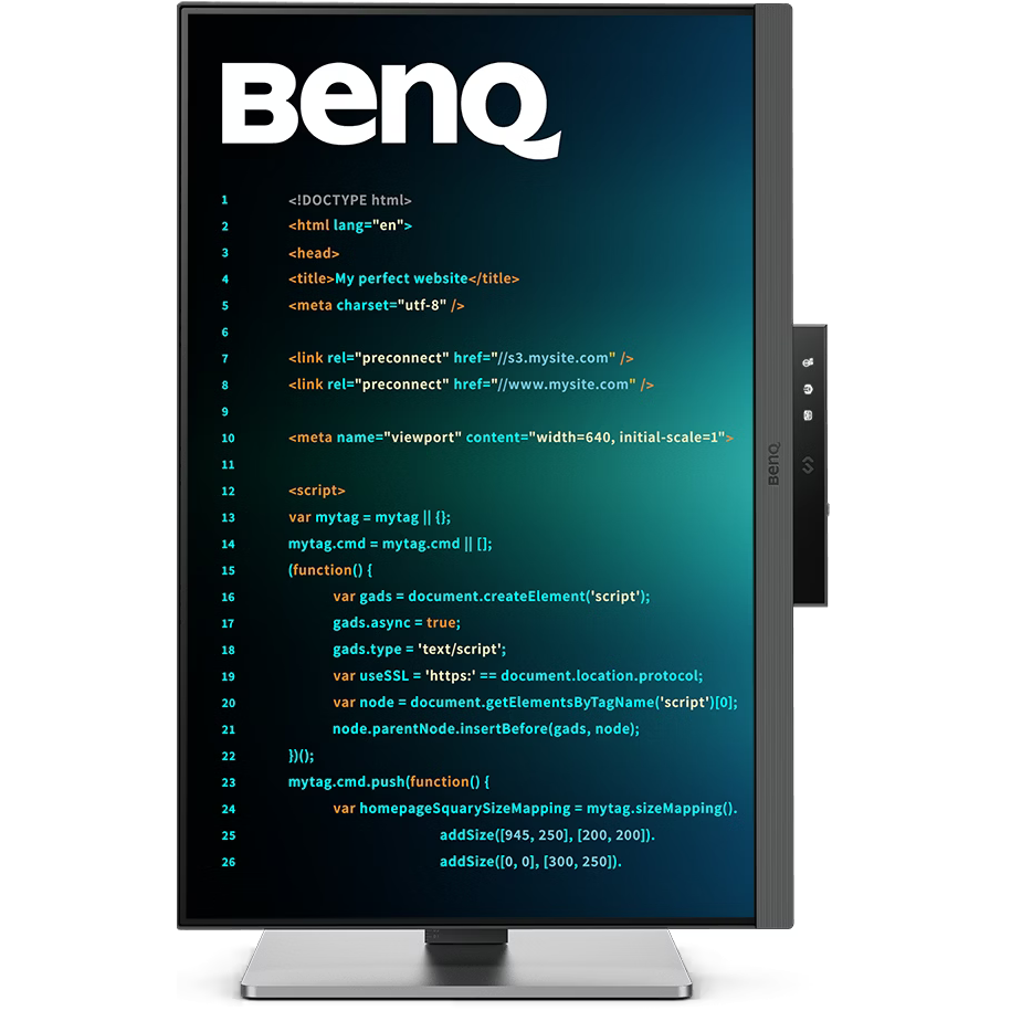 Moniteur BenQ 24.1" RD240Q - photo 4