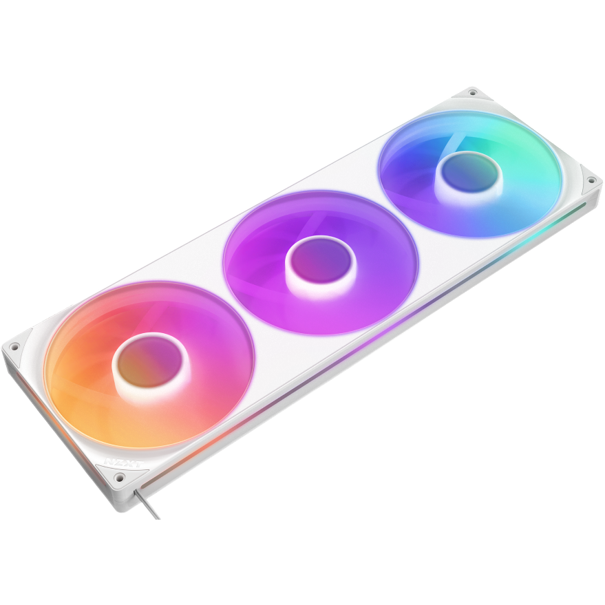 Ventilateur pour boîtier NZXT F420 RGB Core White - RF-U42HF-W1 - photo 2