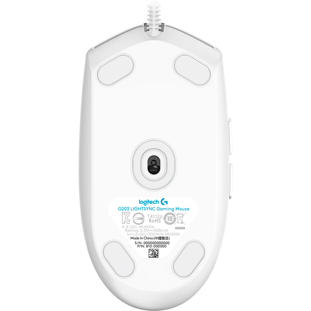 Souris Logitech G203 LightSync White (910-005797) - photo 4