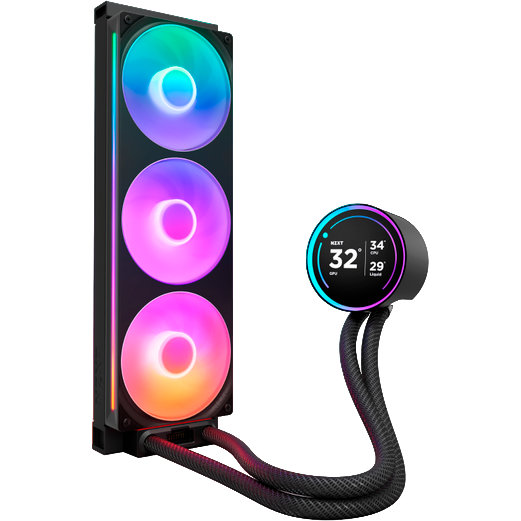 Système de refroidissement liquide NZXT Kraken Elite 360 RGB Black (RL-KR36E-B2) - photo 2