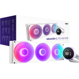 Système de refroidissement liquide NZXT Kraken Elite 420 White (RL-KR42E-W2)