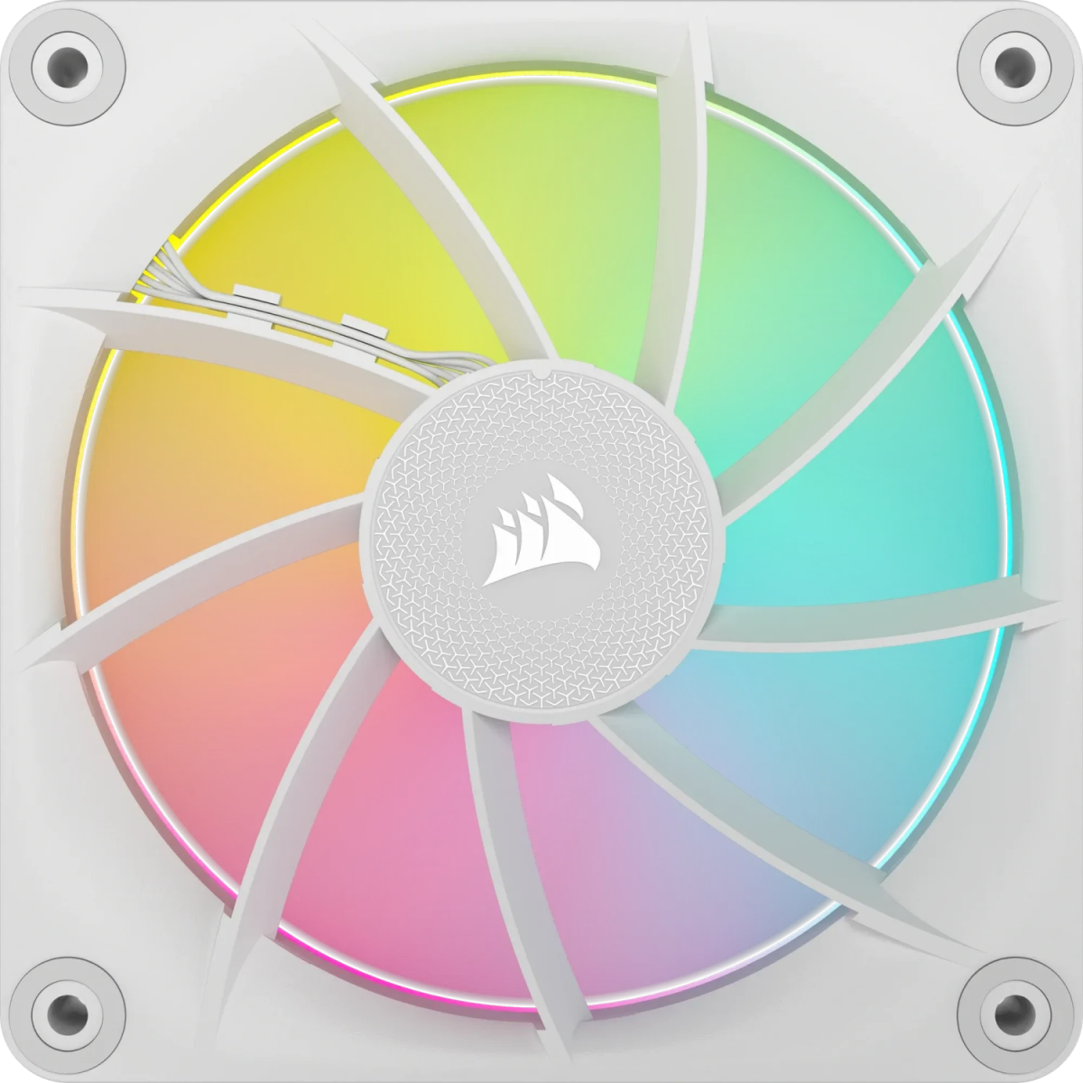 Ventilateur pour boîtier Corsair iCUE LINK LX120 RGB White (CO-9051029-WW) - photo 2