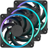 Ventilateur pour boîtier Fractal Design Momentum 14 RGB Black (3-Pack) (FD-F-MR1-1403)